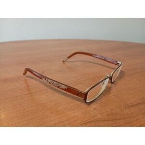 Ted Baker Lipstick Rose B128 BRN 53 16 135 Eyeglasses Frame Only Floral Brown